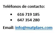 Contactos de MAT en la Comunidad Valenciana